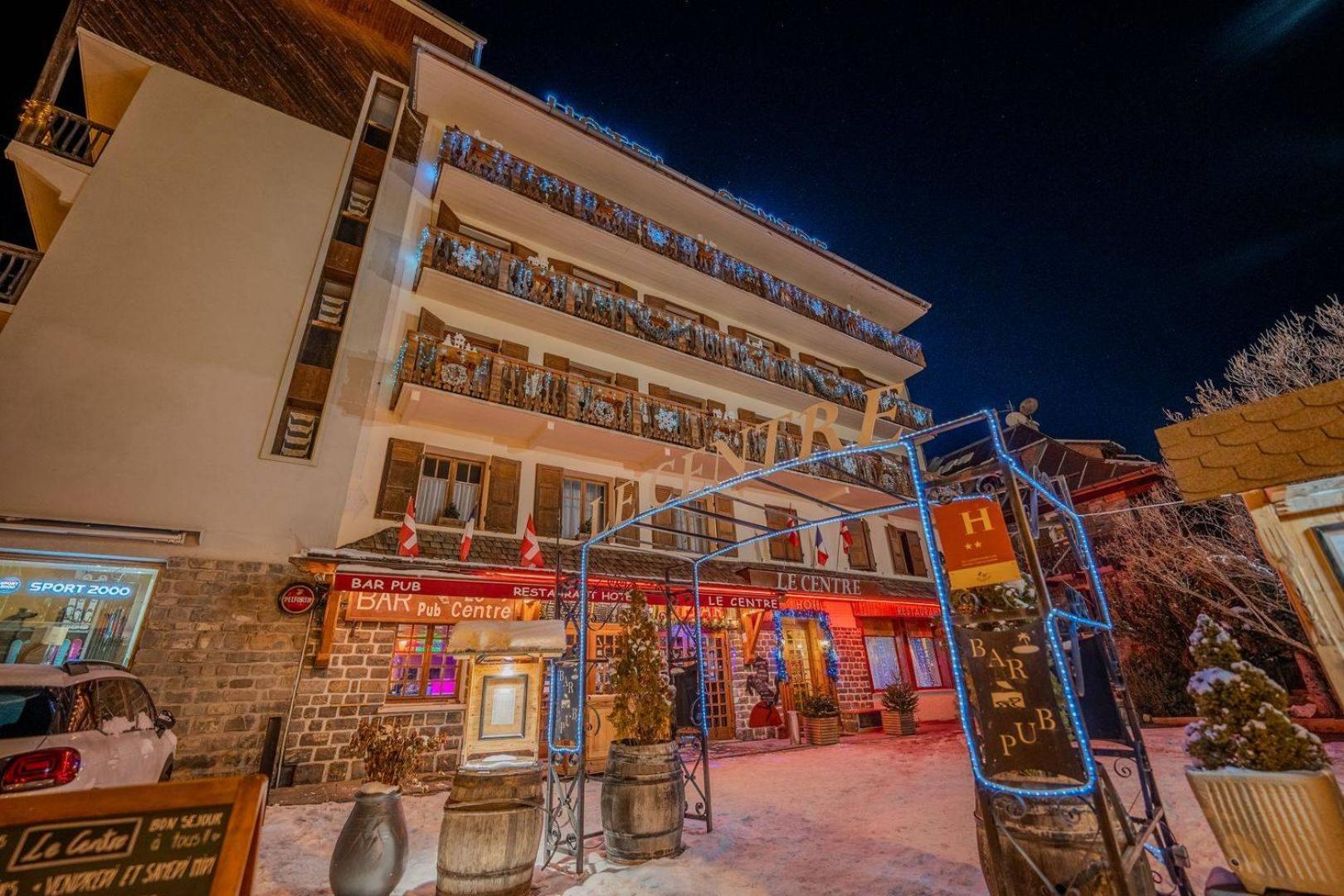 Hotel Du Centre Valloire Eksteriør billede