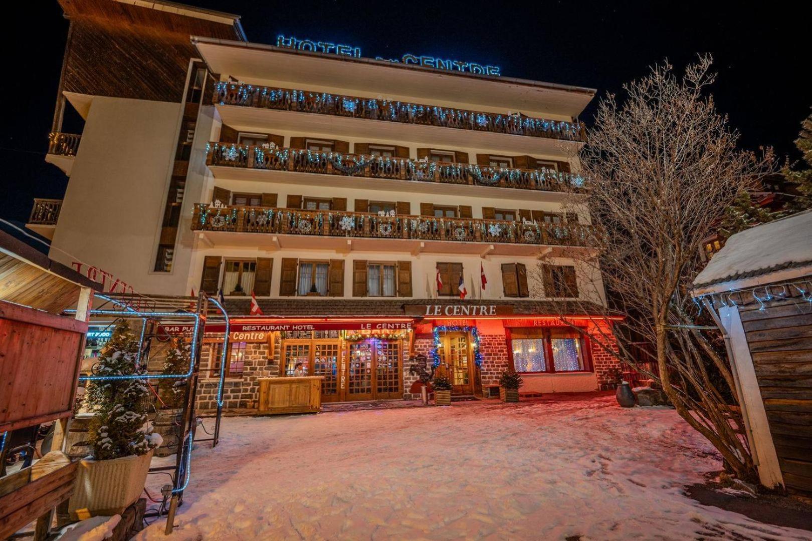 Hotel Du Centre Valloire Eksteriør billede